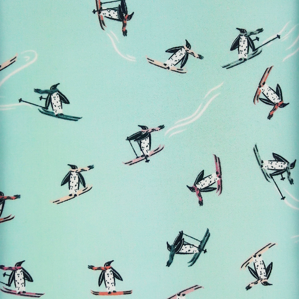 Art Gallery Fabrics ~ Snow Rush Penguins