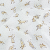 Clothworks Fabrics ~ Tossed Bunnies White