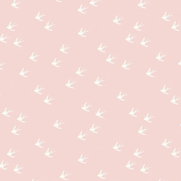 Flying Swallows ~ Pink