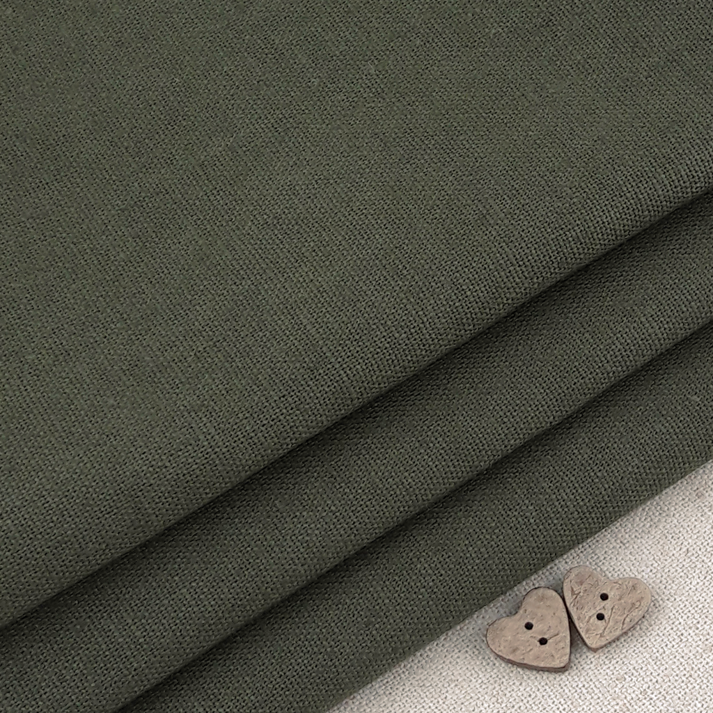 Essex Linen ~ Army Green