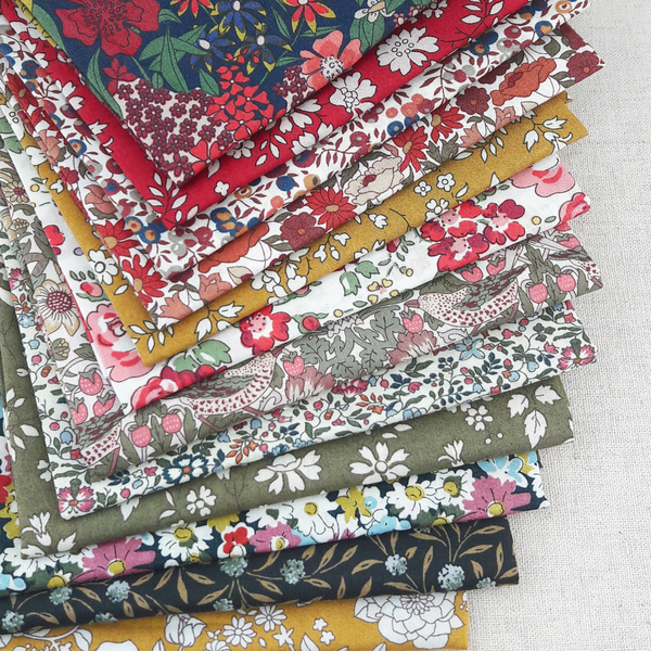 Liberty Fabrics ~ Ciara G Green Red