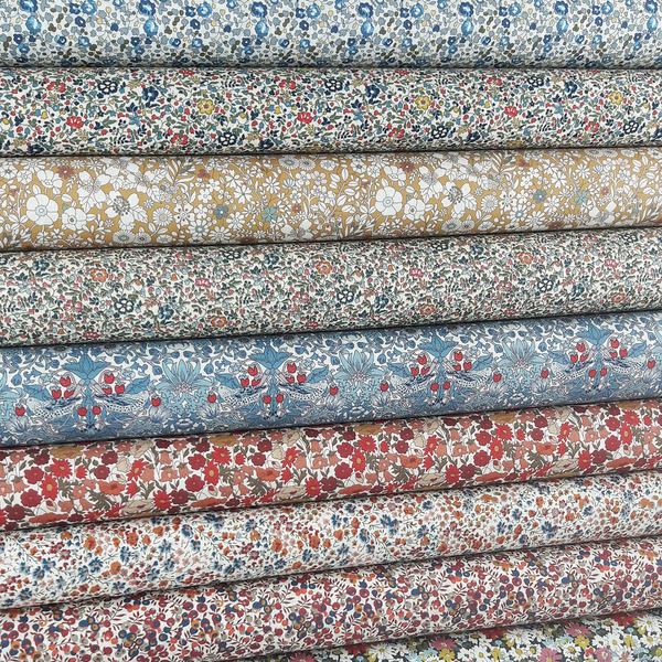 Liberty Fabrics ~ Katie and Millie A Red – Billow Fabrics