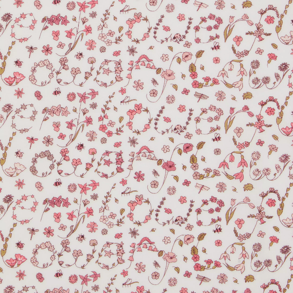 Liberty Fabrics ~ Ing – Britts Garden Pink