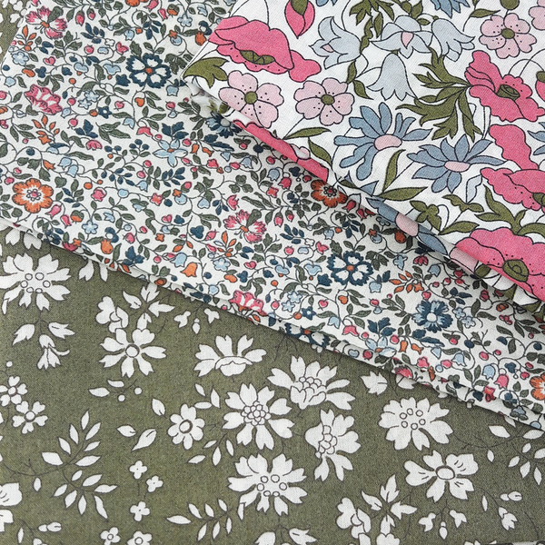 Liberty Fabrics ~ Capel AC Olive Green