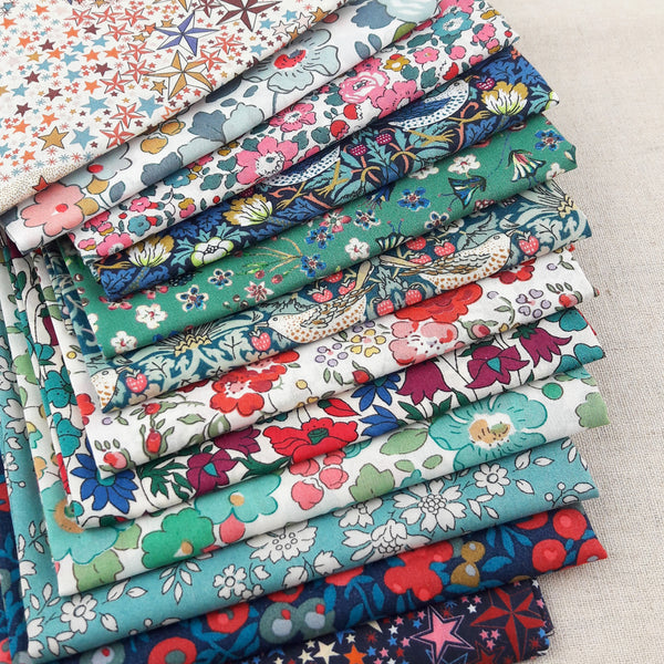 Liberty Fabrics ~ Poppy and Daisy N Red