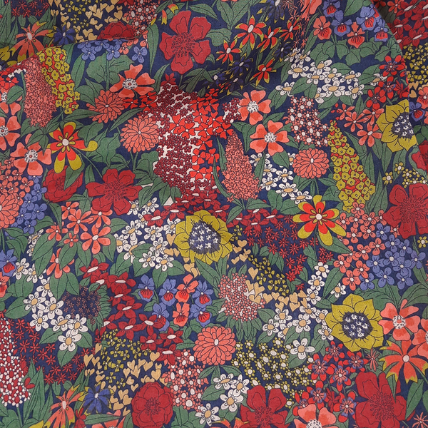 Liberty Fabrics ~ Ciara G Green Red