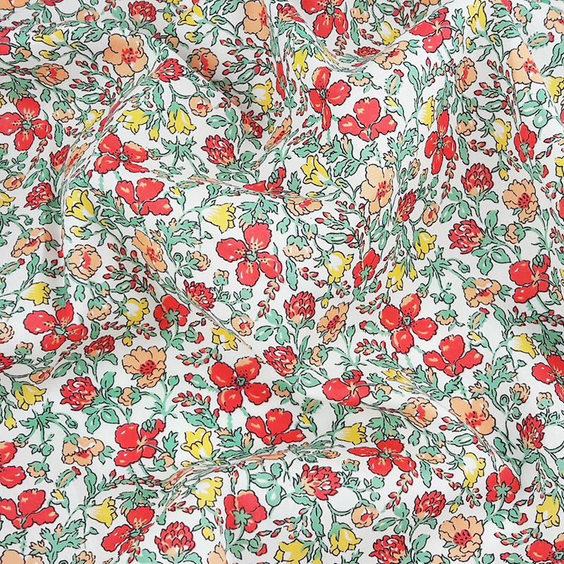 Liberty Fabrics ~ Meadow L Red