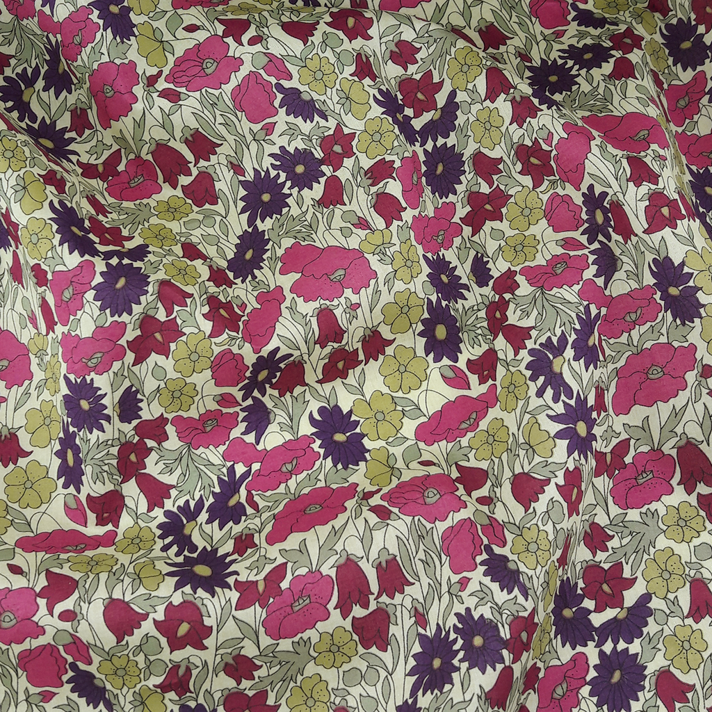 Liberty Fabrics ~ Poppy and Daisy F Purple