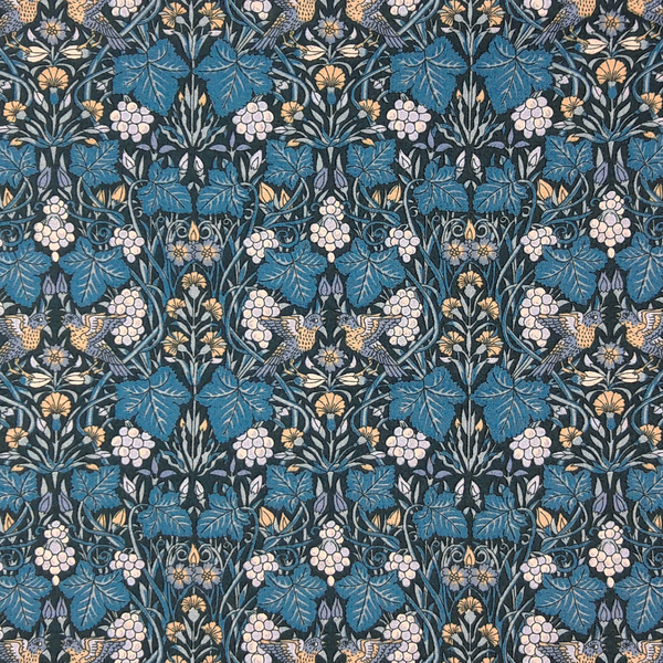 Liberty Fabrics ~ Vine Thief C Blue