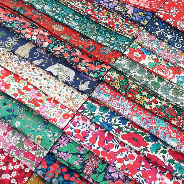 Liberty Fabric Pack ~ Christmas Baubles