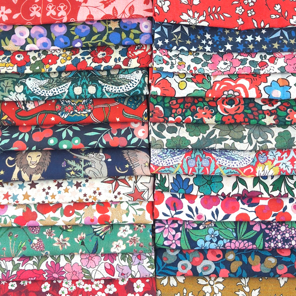 Liberty Fabric Pack ~ Christmas Baubles