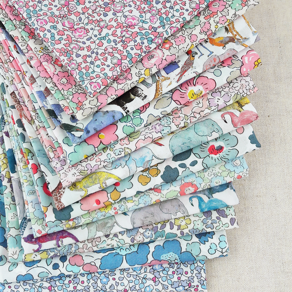 Liberty Fabric Pack ~ Queue For The Zoo Pastel