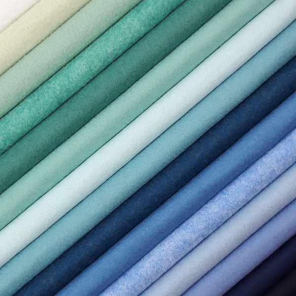 Wool Felt Pack ~ Marine