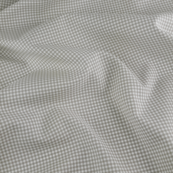 Mini Gingham ~ Natural Linen