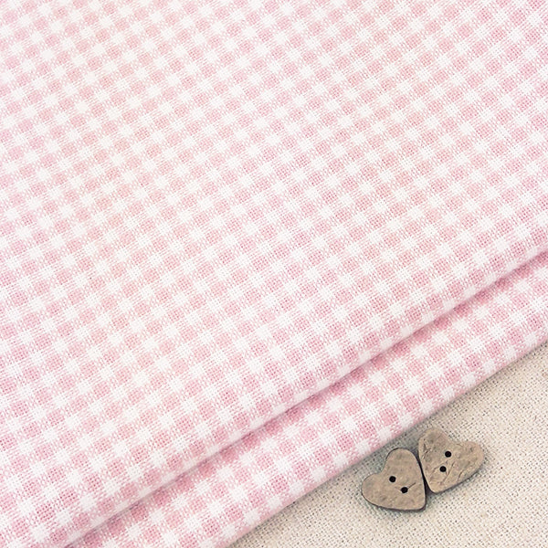 Mini Gingham ~ Pale Pink