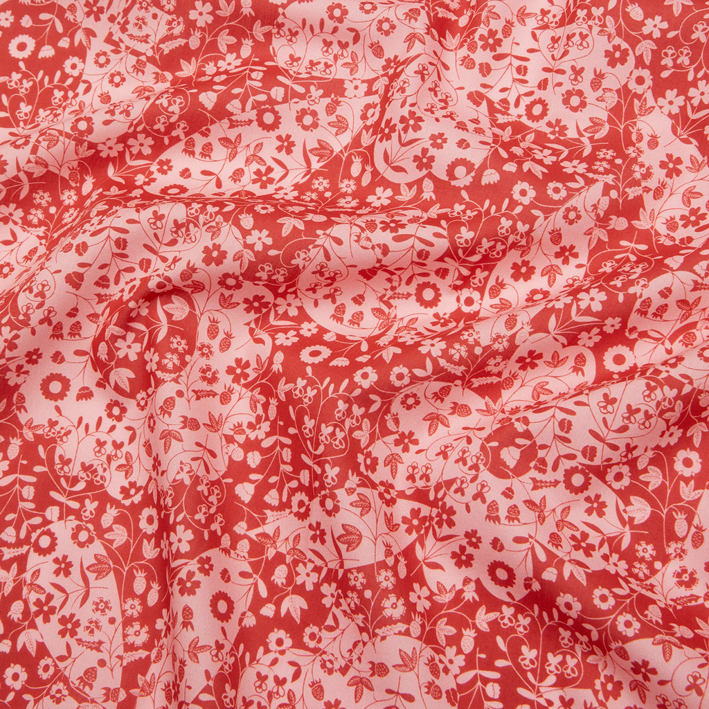 Liberty Fabrics ~ Mirabelle Mono Red