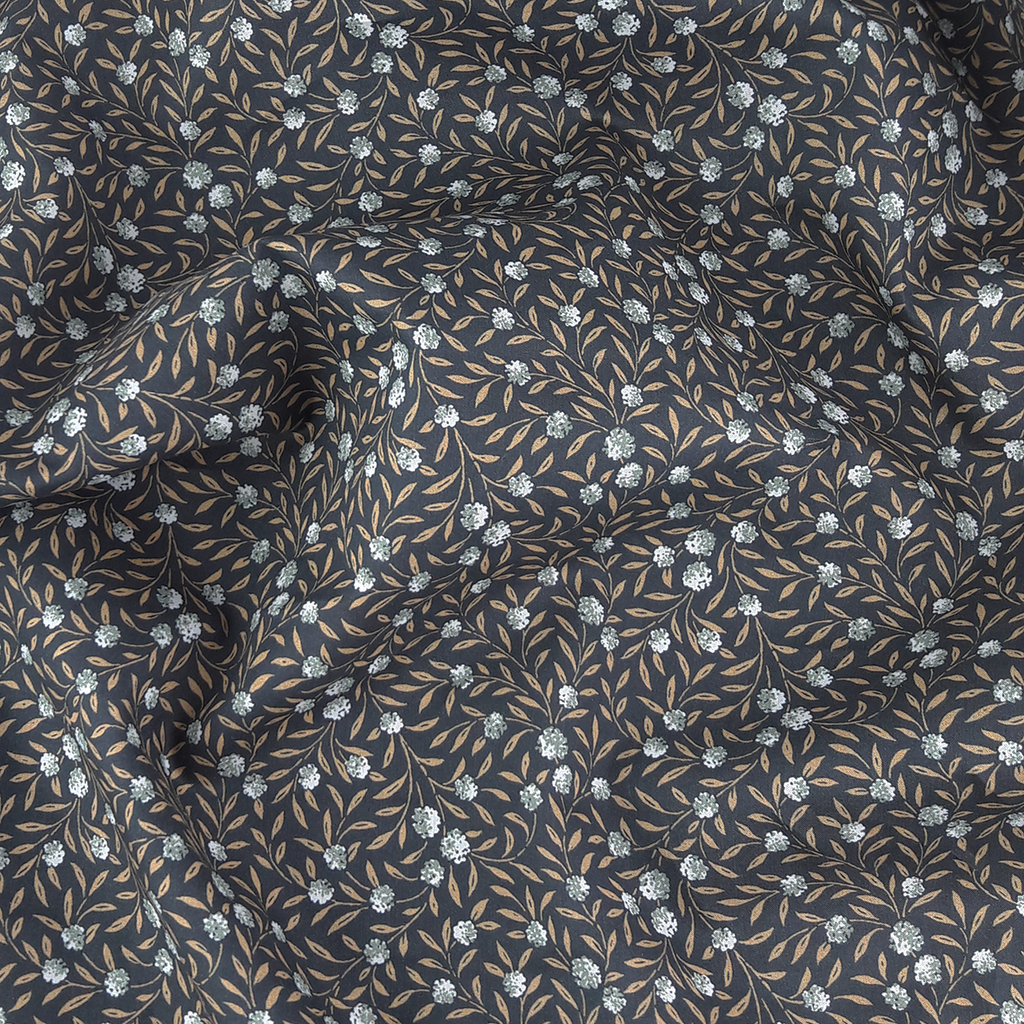 Liberty Fabrics ~ Myrtle A Charcoal
