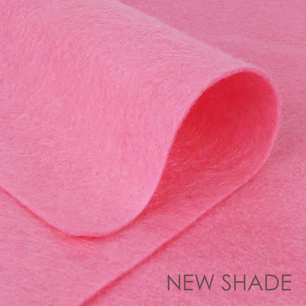 Wool Felt ~ Sugar Pink