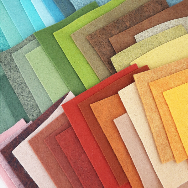 Wool Felt Pack ~ SCRAPS