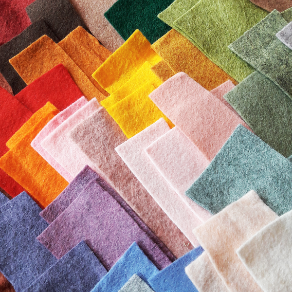 Wool Felt Pack ~ Skinny SCRAPS