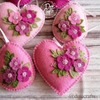 Wool Felt ~ English Rose