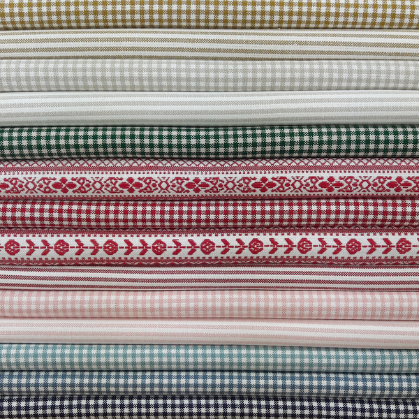 Check and Stripe Fabric Pack ~ Woven Classics