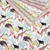 Liberty Fabrics ~ Queue for the Zoo F Blue