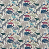 Liberty Fabrics ~ Queue for the Zoo G Grey Blue