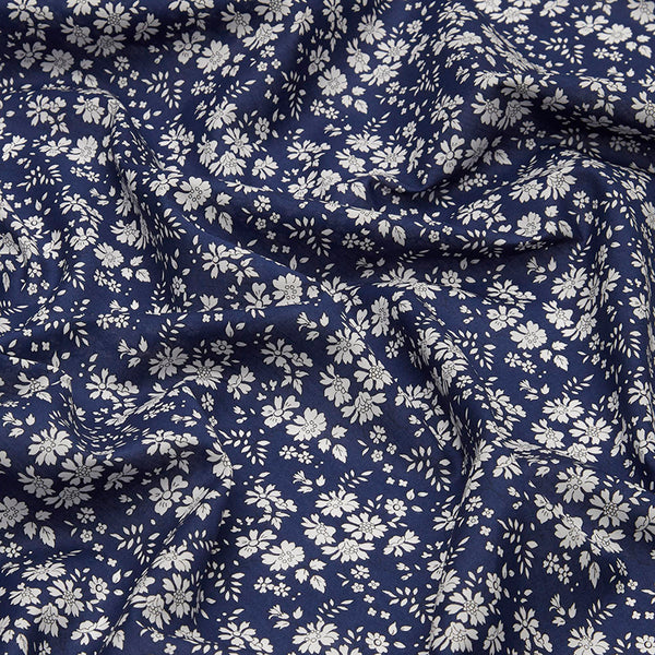 Liberty Fabrics ~ Capel U Navy Blue