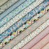 Liberty Fabrics ~ Queue for the Zoo F Blue