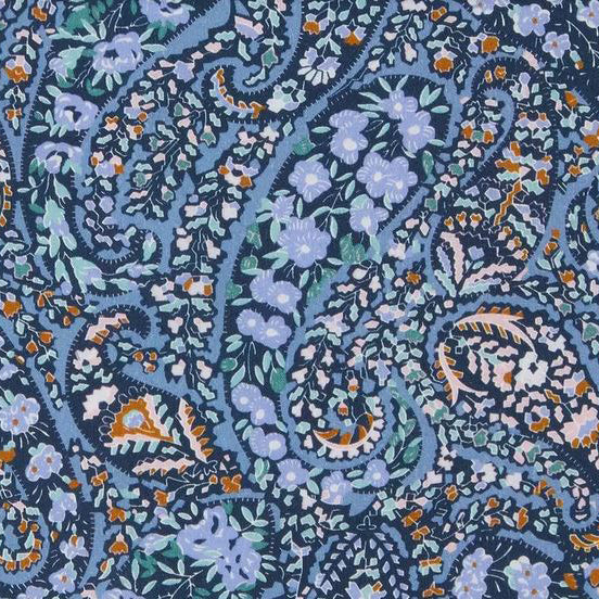 Liberty Fabrics ~ Bourton Bloom Navy Blue B