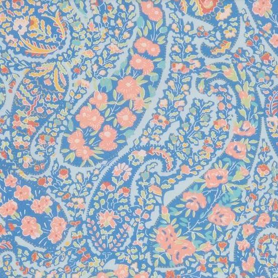 Liberty Fabrics ~ Bourton Bloom Teal Blue A