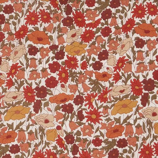 Liberty Fabrics ~ Poppy Forest D Orange