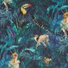 Liberty Fabrics ~ Tou-can Hide C Blue