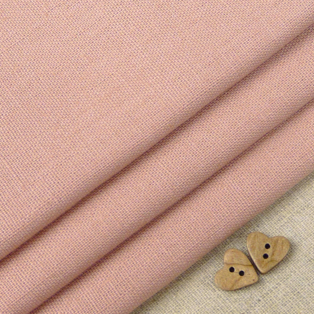 Robert Kaufman ~ Essex Dusty Rose - Billow Fabrics
 - 1
