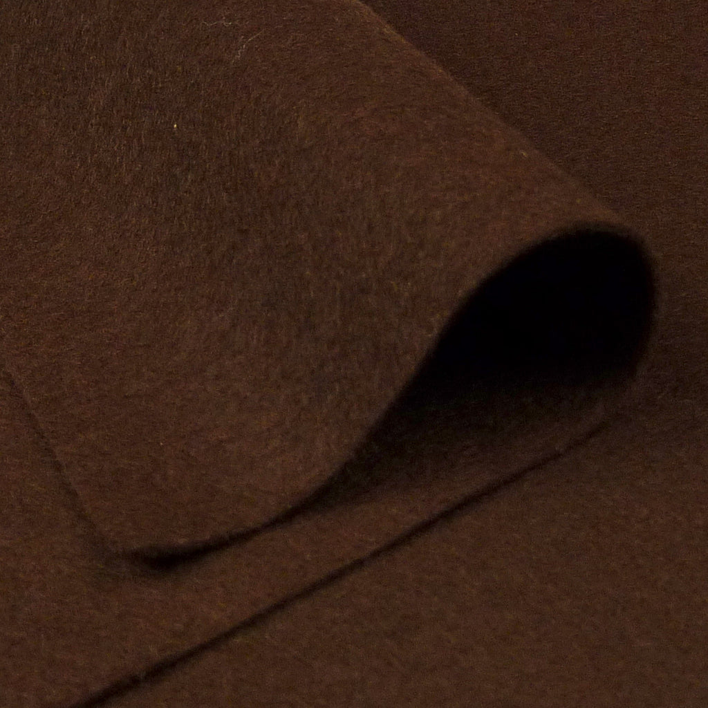 Woolfelt ~ Chocolate Brown - Billow Fabrics
