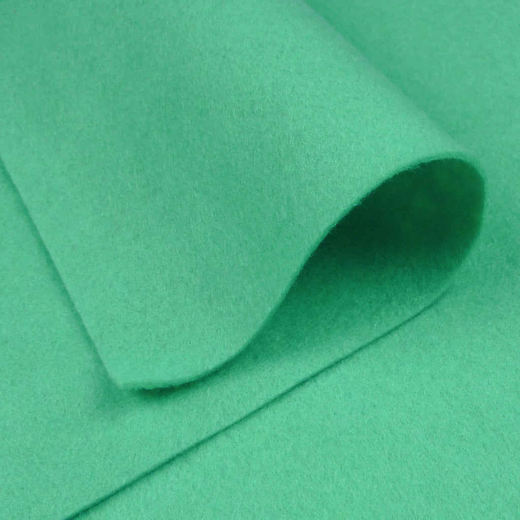 Woolfelt ~ Mint Leaf - Billow Fabrics
