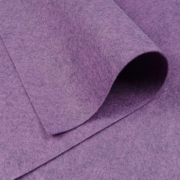 Wool Felt ~ Heathered Purple