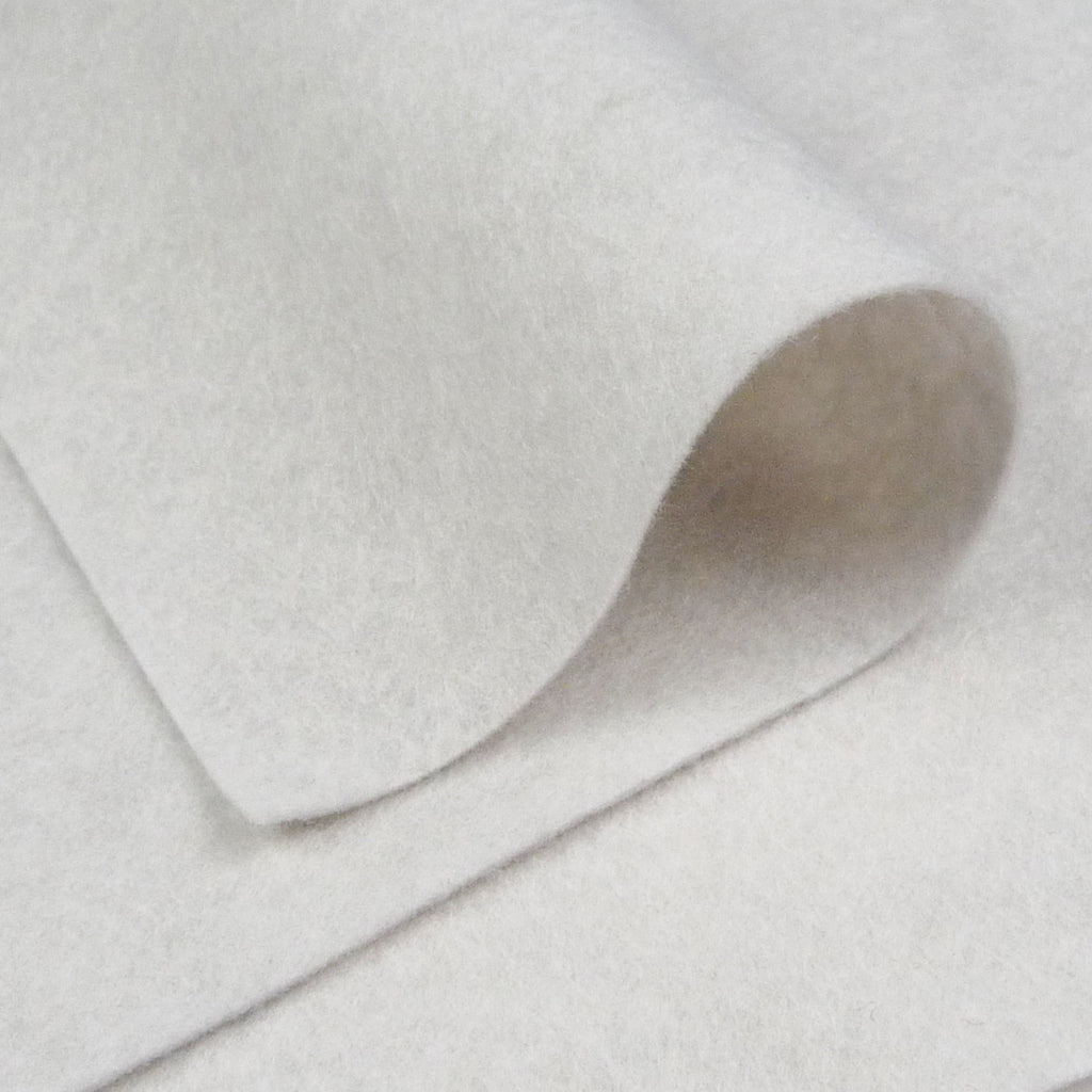 Woolfelt ~ Antique White - Billow Fabrics