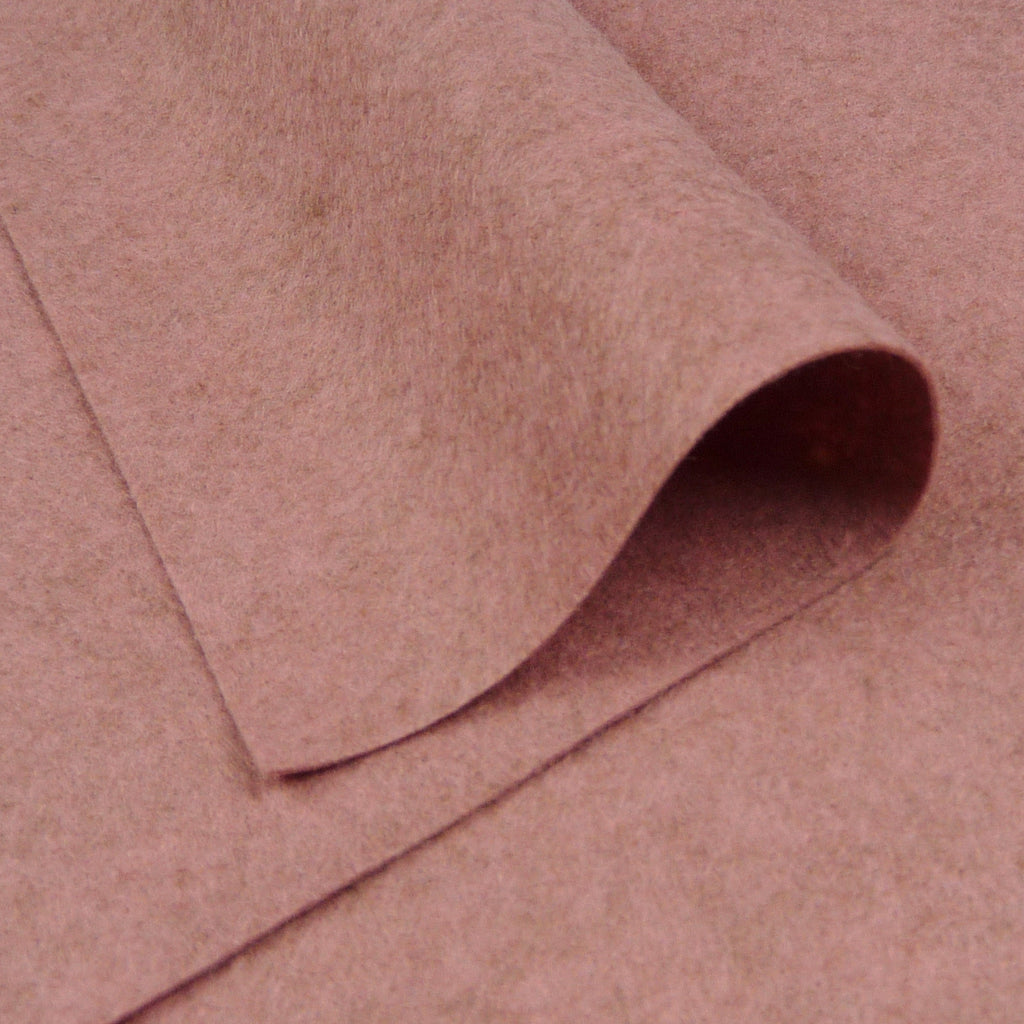 Woolfelt ~ Muddy Pink - Billow Fabrics
