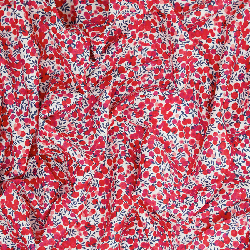Liberty Fabrics ~ Wiltshire Berry S Red