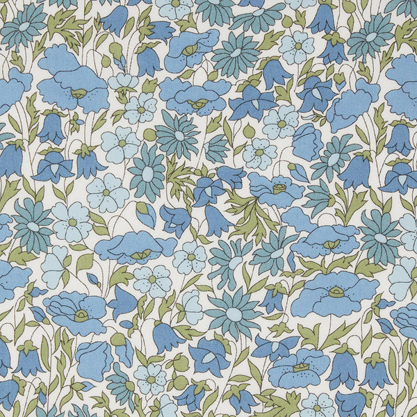 Liberty Fabrics ~ Poppy and Daisy Q Blue