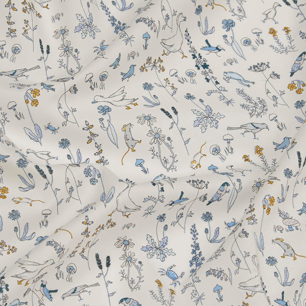 Liberty Fabrics ~ Theo F Blue