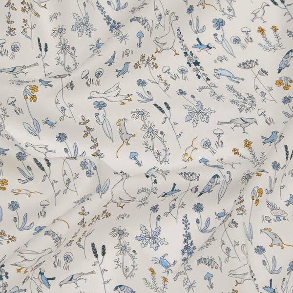 Liberty Fabrics ~ Theo F Blue