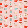 Art Gallery Fabrics ~ Mugfuls of Joy Pink