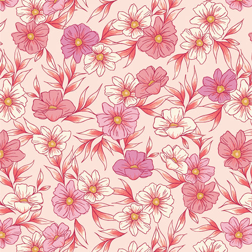 Art Gallery Fabrics ~ Tinted Blooms Blush