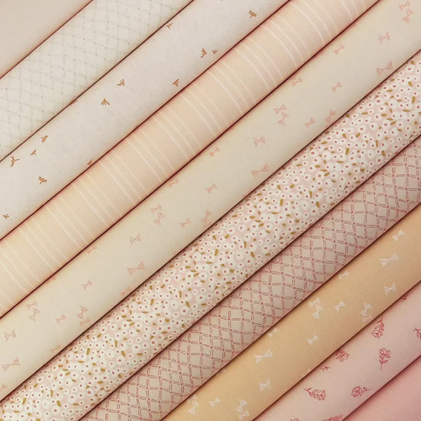 Art Gallery Fabrics ~ Memory Lane stripe pink