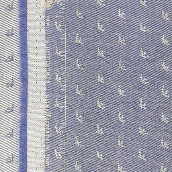 AGF Picnic Wovens ~ Birds Blue Jay