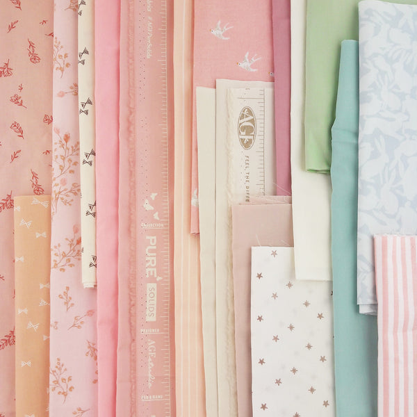 Art Gallery Fabric SCRAPS ~ Pastel