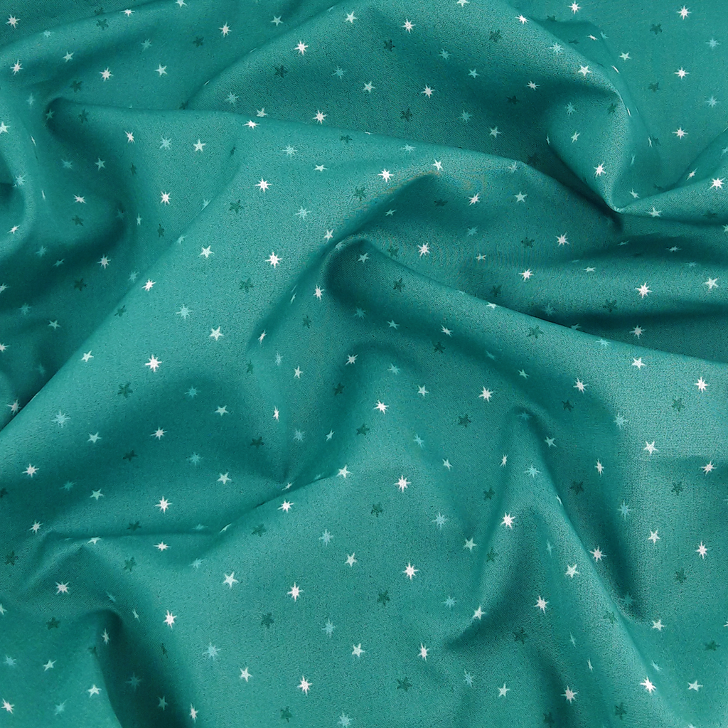 Art Gallery Fabrics ~ Twinkle Skies Pine Green